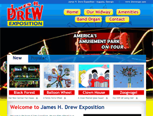 Tablet Screenshot of drewexpo.com